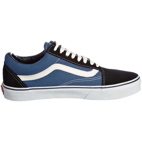 VANS OLD SKOOL (SUEDE/CANVAS) UNISEX ADULT TRAINERS, MULTICOLOURED NAVY, 6.5 main image 5